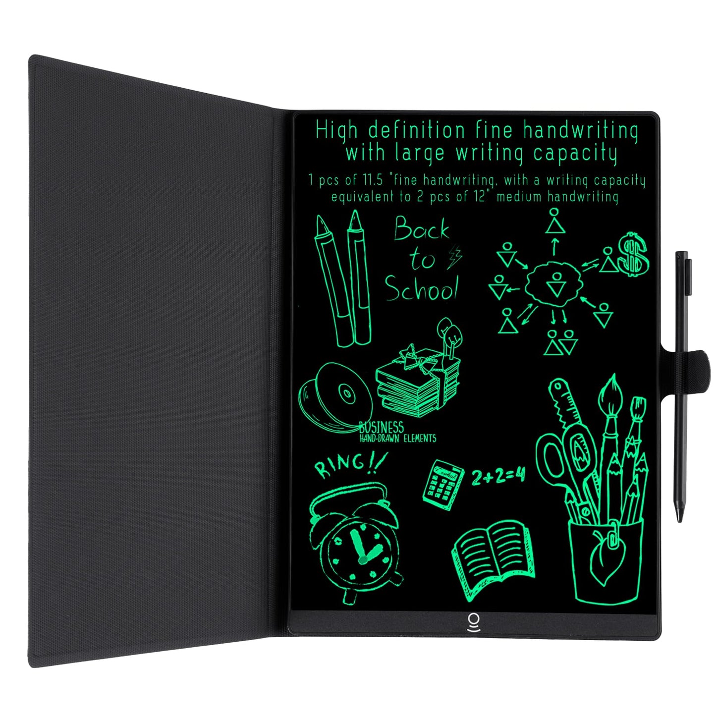 11.5in Erasable Writing Tablet for Drafting, Taking Notes and Leaving Message, Superfine Line Design Precise Sketching Writing Board Drawing Pad
