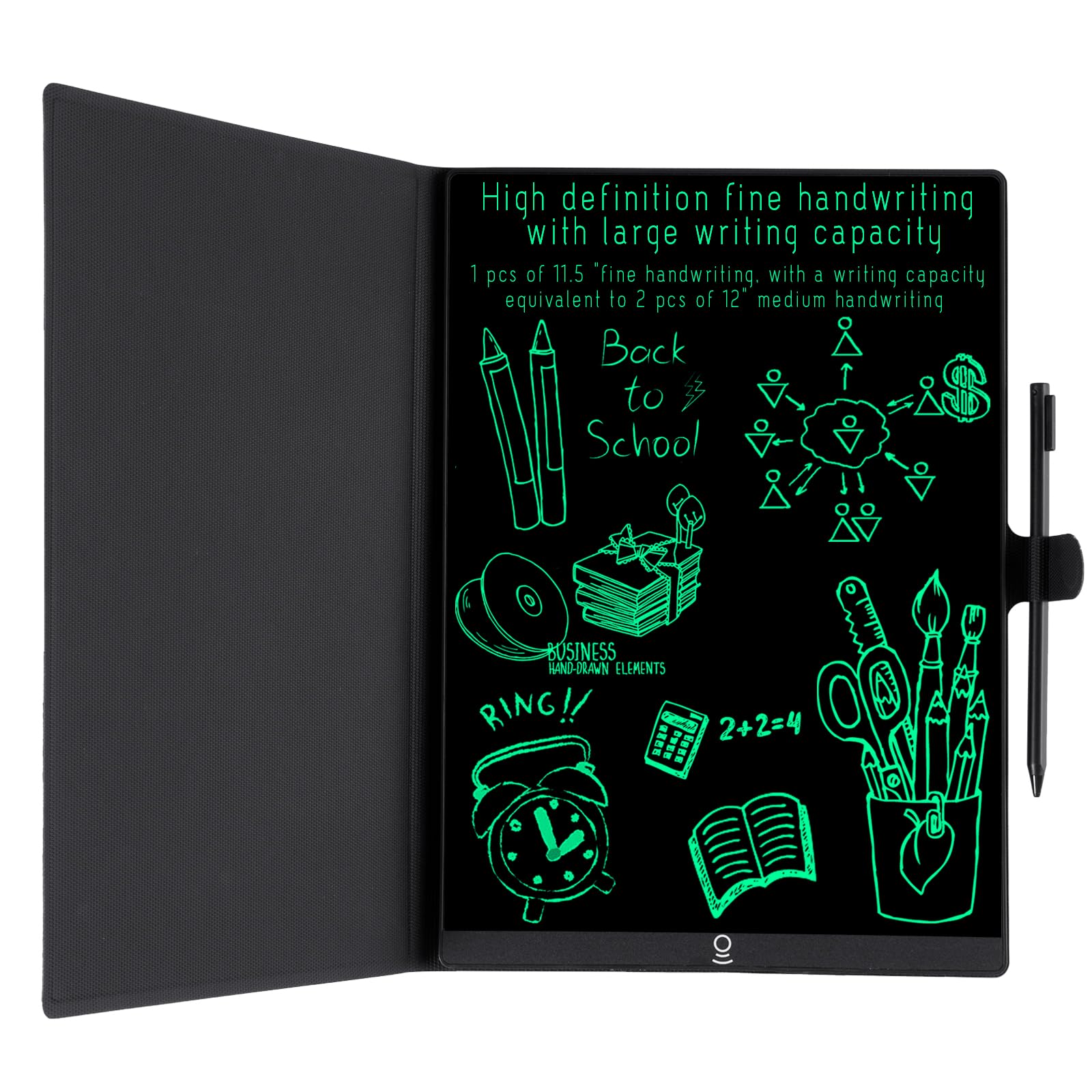 11.5in Erasable Writing Tablet for Drafting, Taking Notes and Leaving Message, Superfine Line Design Precise Sketching Writing Board Drawing Pad
