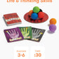 SimplyFun Handy - Family Game for Kids and Adults Ages 8+ - Fine Motor Skills Game with Soft Balls and Cards - Classroom, Party, or Family Game Night