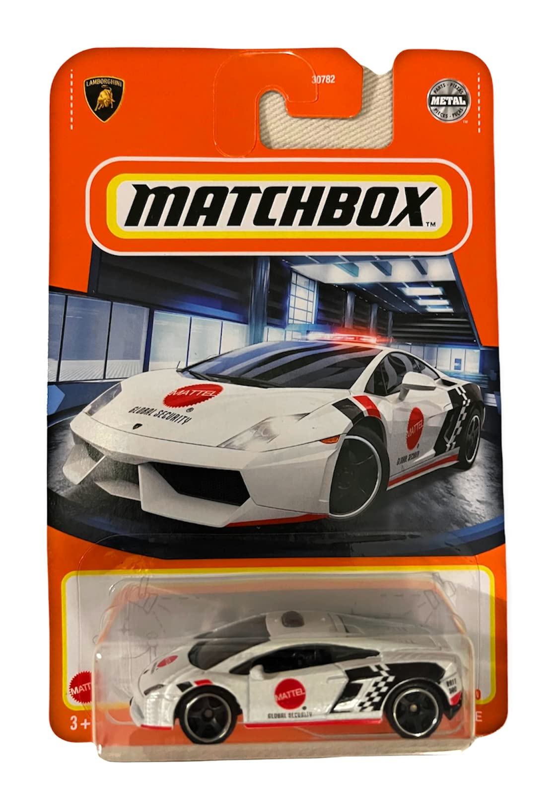 Matchbox Power Grabs White Lamborghini Gallardo Police 69/100
