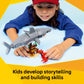 LEGO Creator Fierce Shark with a Treasure Chest Building Toy for Boys & Girls - Kids Build a Shark, Fish, or Manta Ray Animal Figure - Bedroom or