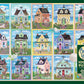 Cobble Hill 1000 Piece Puzzle - Seaside Cottages- Sample Poster Included