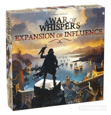 A War of Whispers: Expansion of Influence - 5-Player Support & New Factions, Strategic Board Game Expansion, Ages 14+, Dark Fantasy Wargame