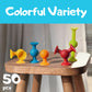 Silly Suckers Suction Toy Set - Educational Baby Bath Toys - Sensory Montessori Building Game - Toddler Bath Toys - Interactive, Creative Suction