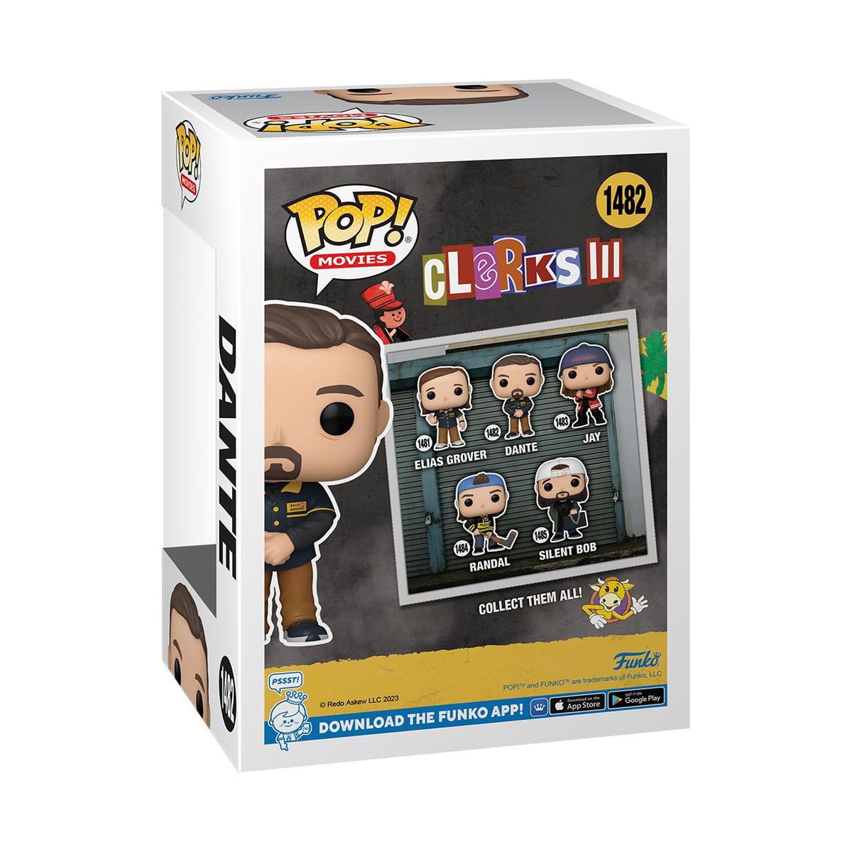 Funko POP! Movies: Clerks 3 - Dante - Collectable Vinyl Figure - Gift Idea - Official Merchandise - for Kids & Adults - Movies Fans - Model Figure