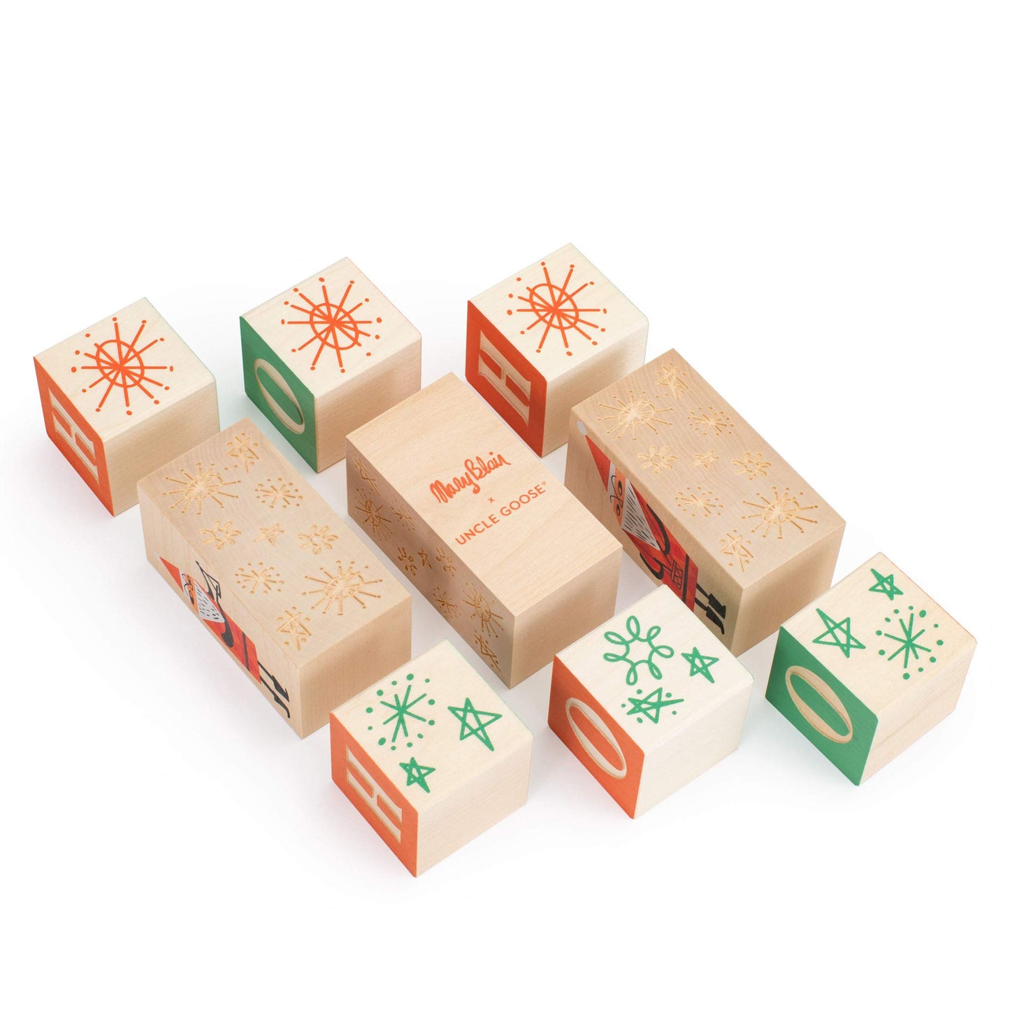 Uncle Goose Merry Maker Blocks - Made in The USA