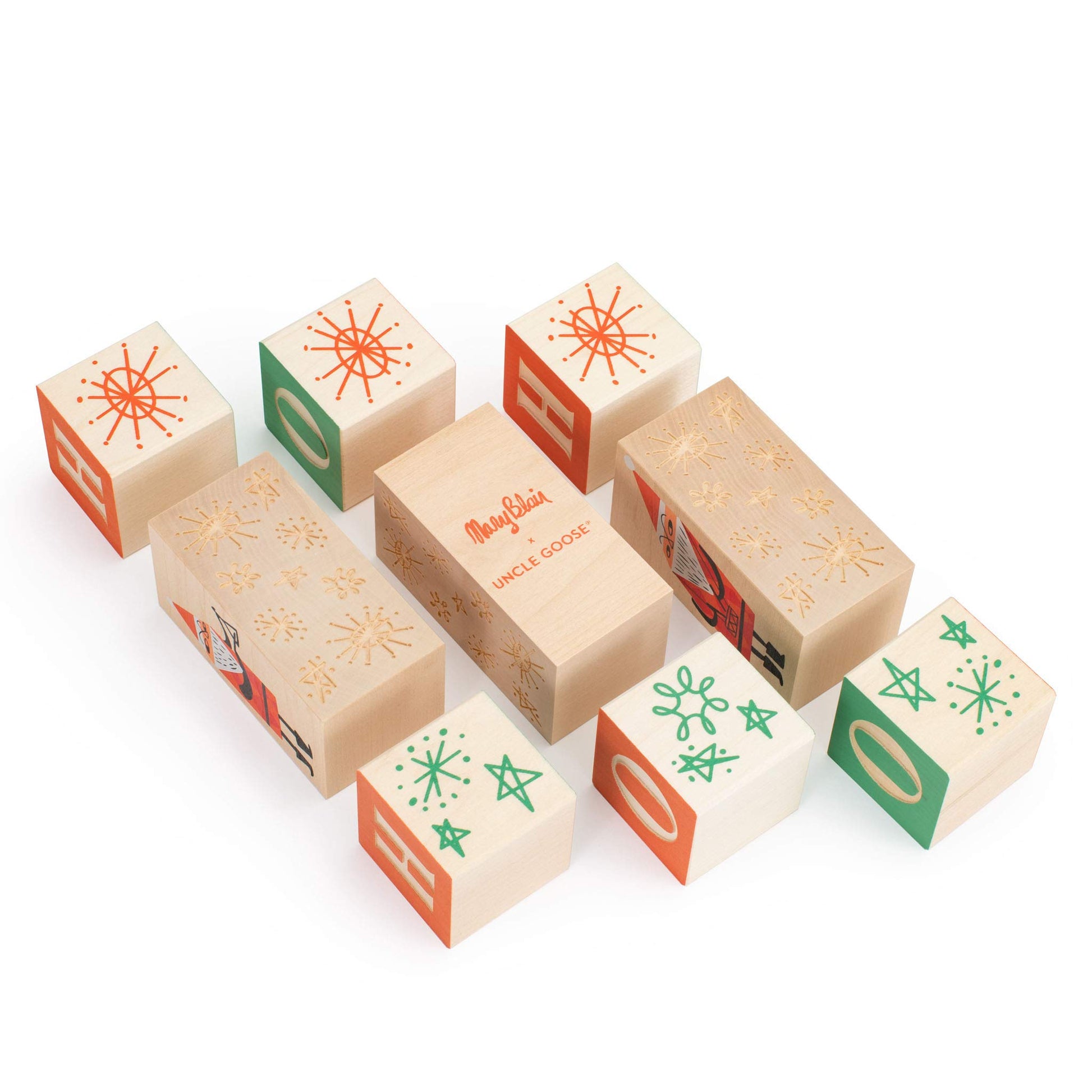 Uncle Goose Merry Maker Blocks - Made in The USA