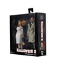 NECA Halloween 2 - Dr. Loomis and Laurie Strode (1981) 8? Clothed Action Figure 2 Pack