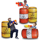 NINOSTAR barrels inflatables for combat battlefield