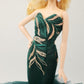 Cora Gu Handmade Jade Mermaid Dress Fit 12 inch Doll and Doll Not Included