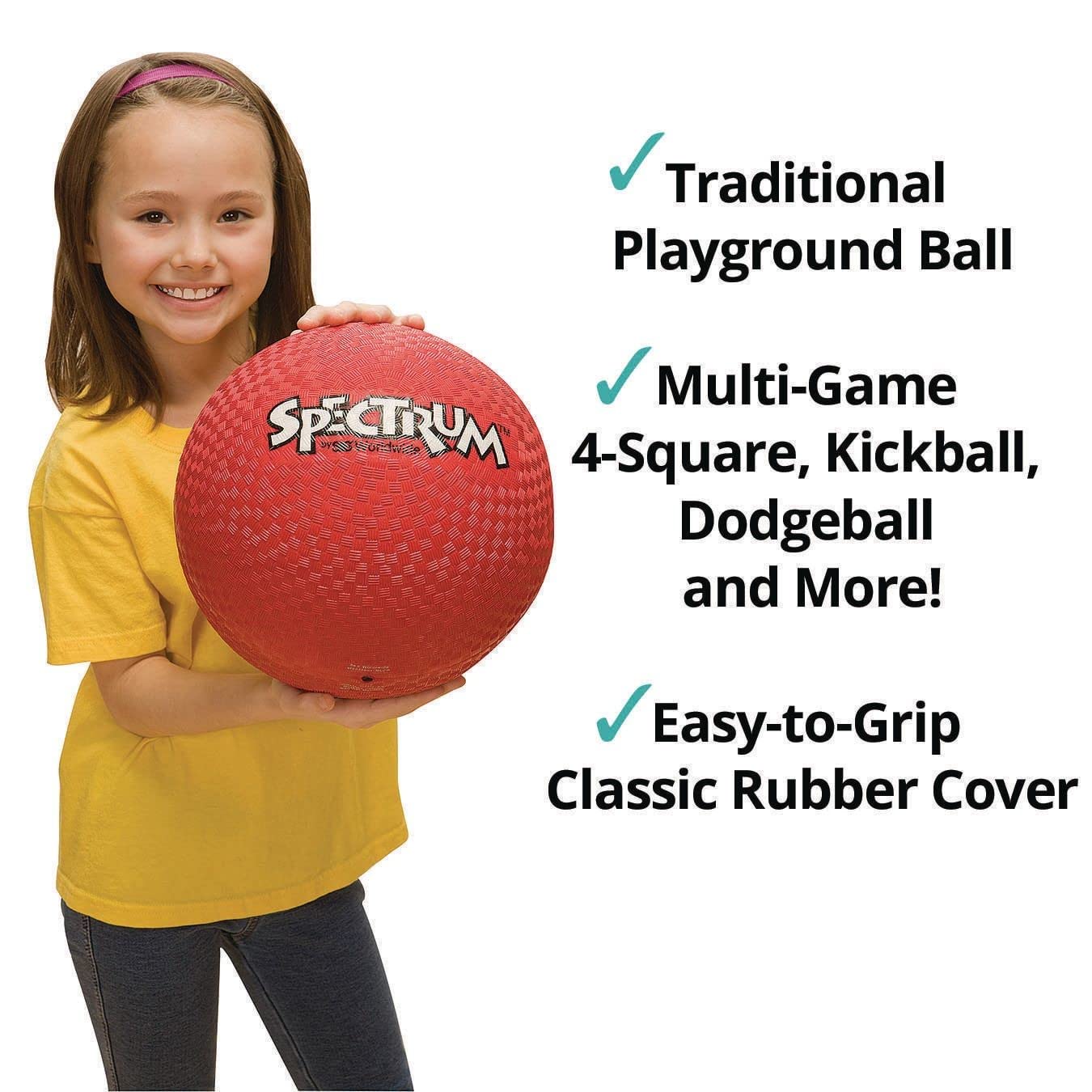 S&S Worldwide Spectrum Playground Balls Set, 10 inch, Multi-Color