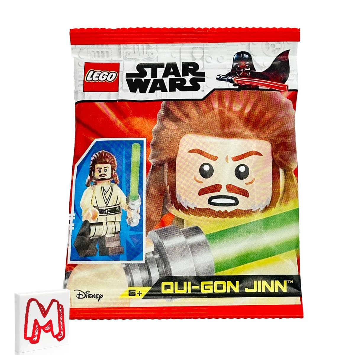 LEGO Star Wars Episode 1 Minifigure - Qui-Gon Jinn (with Lightsaber) Limited Edition