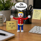 NJ Croce Mr. Bill Bendable and Posable Toy, Classic Saturday Night Live TV Show, Vintage Collectible Action Figure Gift for Kids and Collectors