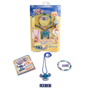 Sky Castle Sticki Rolls Stitch Pendant Pack | The Original Wearable Shareable Stickers with Toy Pendant and Bracelet | Collect and Share | Ages 5
