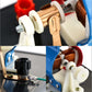 QWORK Electric Motor DC Motors Model, DIY Simple Project Assemble Kit DC 9V 12V for School Students Labs Physics Science Educational