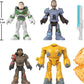 Fisher-Price Imaginext Figure Set Disney and Pixar Lightyear Jr. ZAP Patrol Multipack with Buzz Lightyear Toy for Preschool Kids Ages 3+ Years