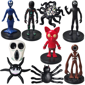 PIKATANG 9 PCS Action Figure Toys Model Dolls Children's Gifts Halloween Thanksgiving Christmas Birthday Party Toys