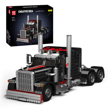 Mould King 10037 Heavy-Duty Tow Truck Building Toy Set, MOC Road Trailers Building Toys, Technology Wreckers Toy for Adult 14+ (1,797 Pieces)