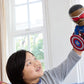 Mattel Marvel Captain America: Brave New World Plush Toy with Sound, Figure with Soft Body Wearing Outfit with Sounds & Phrases Inspired by The Movie