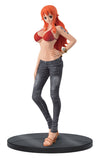 Banpresto One Piece 6.3-Inch Nami Figure B, Jeans Freak Series Volume 2