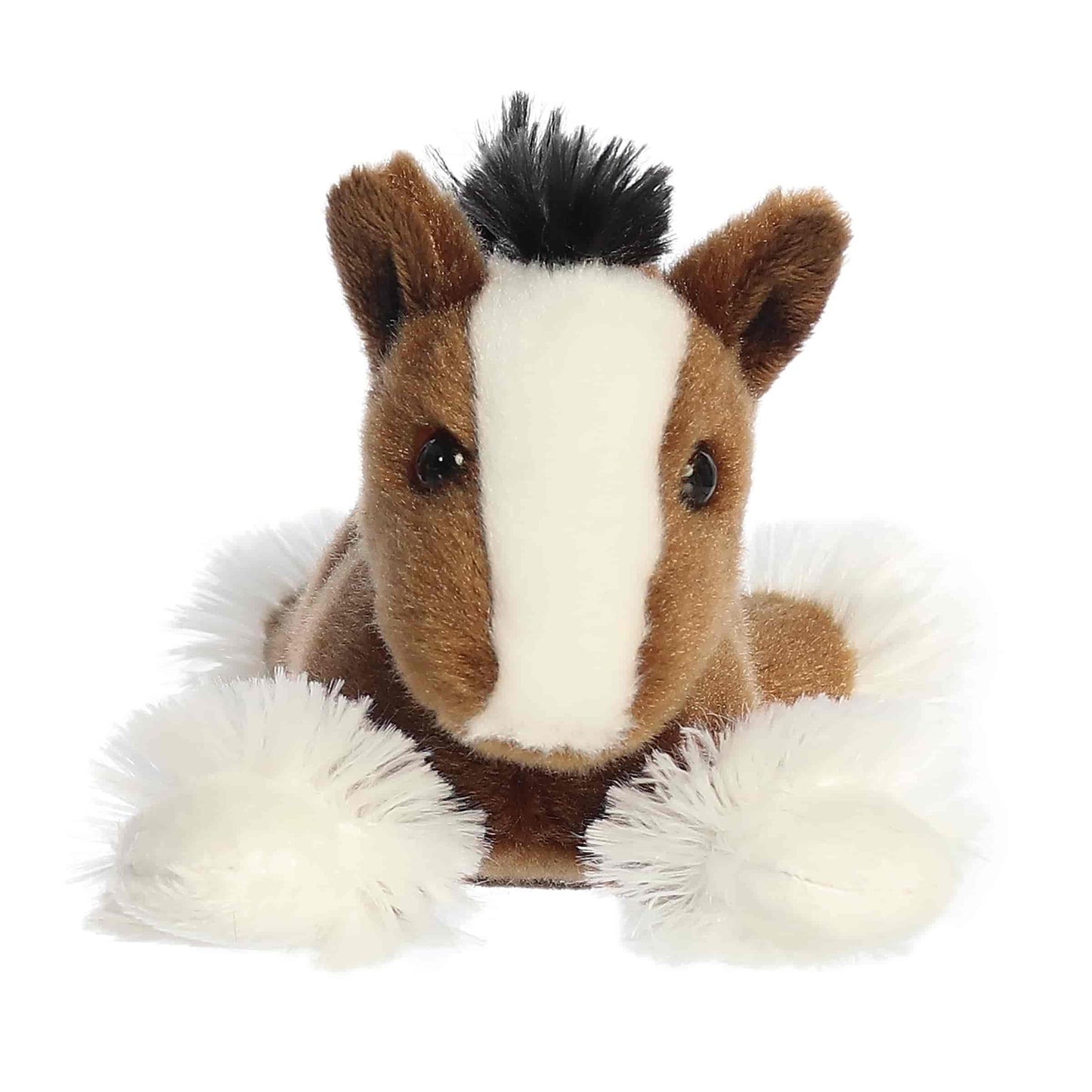 Aurora® Adorable Shoulderkins™ Atlas Clydesdale™ Stuffed Animal - Fun Buddy that Can Go Everywhere with You - Perfect for Kids 3+ Years and Costumes