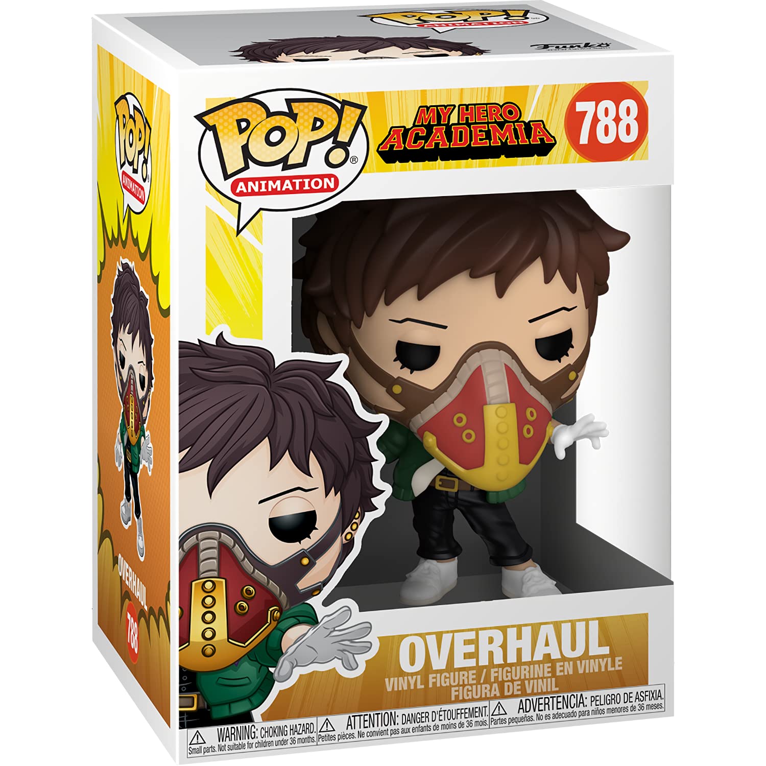Overhaul: Fun ko P o p ! Animation Vinyl Figurine Bundle with 1 Compatible 'ToysDiva' Graphic Protector (788-48473 - B)