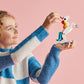 LEGO Creator 3 in 1 Magical Unicorn Toy, Transforms to Seahorse to Peacock, Rainbow Animal Figures, Unicorn Gift for Grandchildren, Girls and Boys