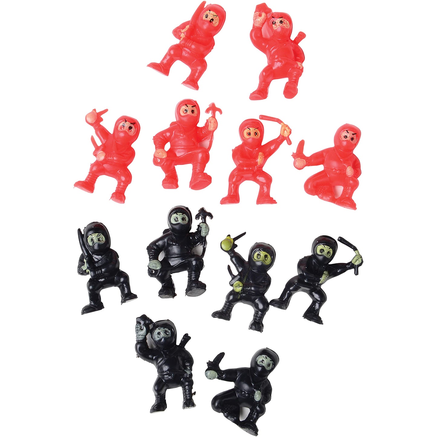 U.S. Toy Lot of 12 Assorted Ninja Action Figure Toys