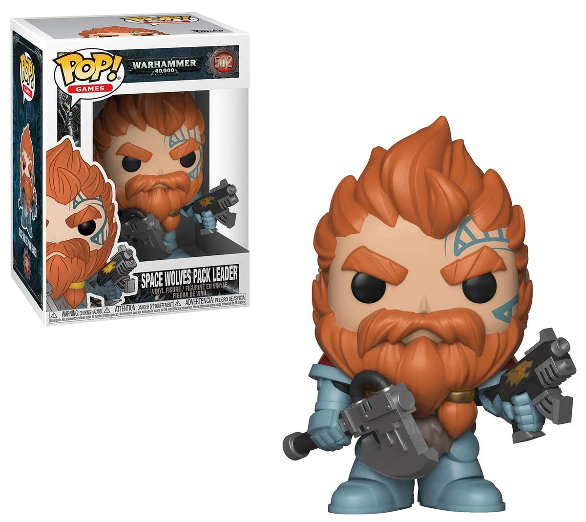 Funko Pop! Games: Warhammer 40, 000 - Blood Claw Pack Leader