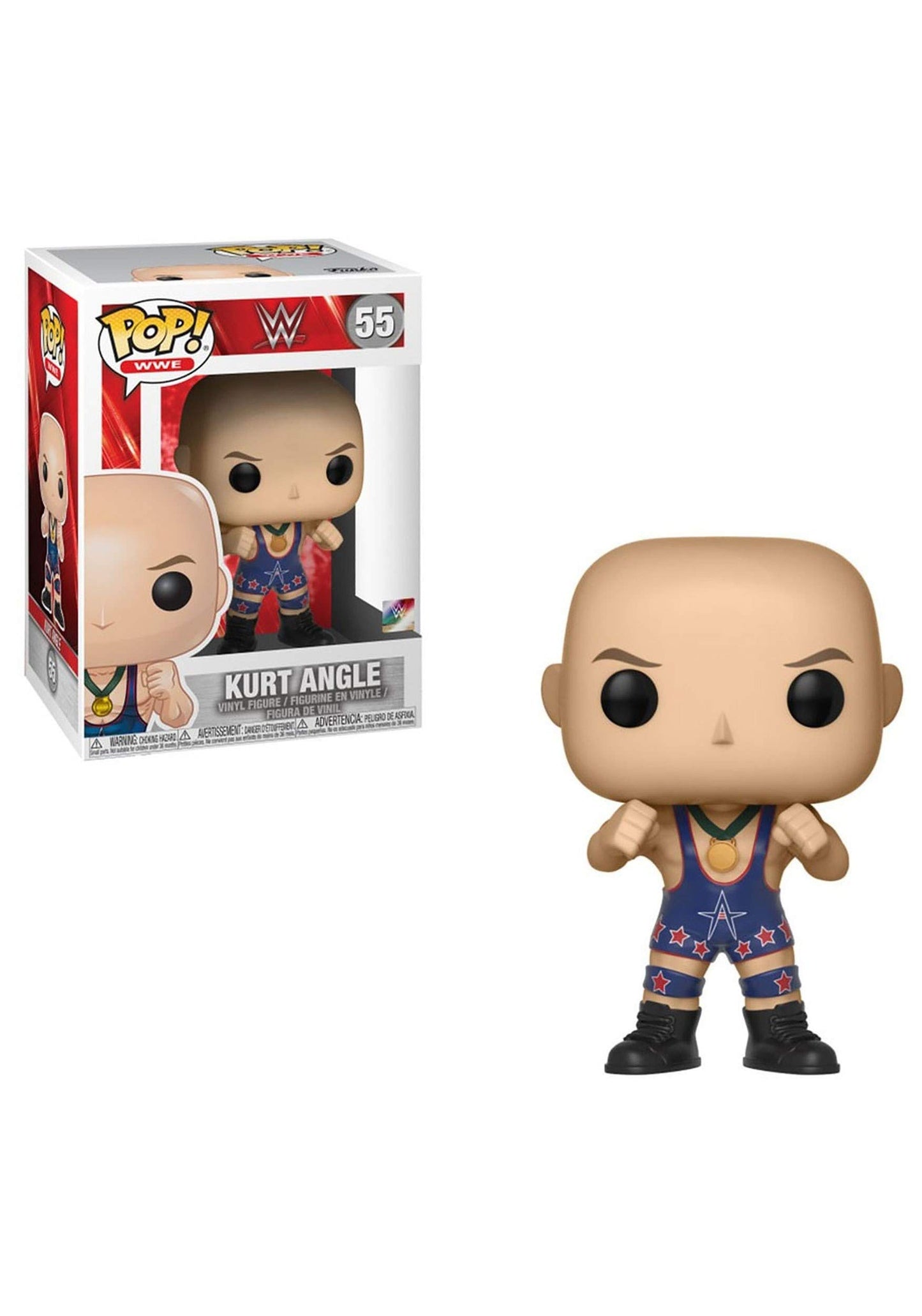 Funko POP! WWE: WWE - Kurt Angle (Ring Gear)