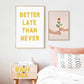 24 Sheets Large Gold Letter Stickers 4 Inch Big Font 282 Pcs Glitter Alphabet Number Stickers Self Adhesive Stick on Letters for Poster Board Bulletin
