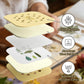NEIGIKI Microwave Flower Press Kit, 9" Fast-Drying Flower Pressing Kit with Reusable & Washable Cloth, Vibrant Color Retention for Crafts Pressed