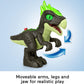 Fisher-Price Imaginext Jurassic World Dinosaur Toy Deluxe Dracorex XL 10-Inch with Lights & Sounds for Pretend Play Kids Ages 3+ Years