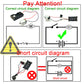 EUDAX 6 Set Rectangular Mini Electric 1.5-3V 24000RPM DC Motor with 84 Pcs Plastic Gears,Electronic Wire, 2 x AA Battery Holder,Boat Rocker