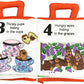 Pockets of Learning Personalized Count and Seek Child's First Counting Quiet Book Engaging Activity Busy Book for Toddlers and Children | Interactive