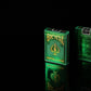 Bicycle Metalluxe Green Playing Cards - Premium Metal Foil Finish - Poker Size