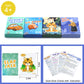 Card Games for Kids Ages 4-8, Go Fish,Old Maid Card Game and Memory Games Card, Fun Classic Kid Toddlers Games for Family Game Night Party Travel