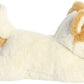 Aurora® Adorable Flopsie™ Peanut Pom Pup™ Stuffed Animal - Playful Ease - Timeless Companions - White 12 Inches