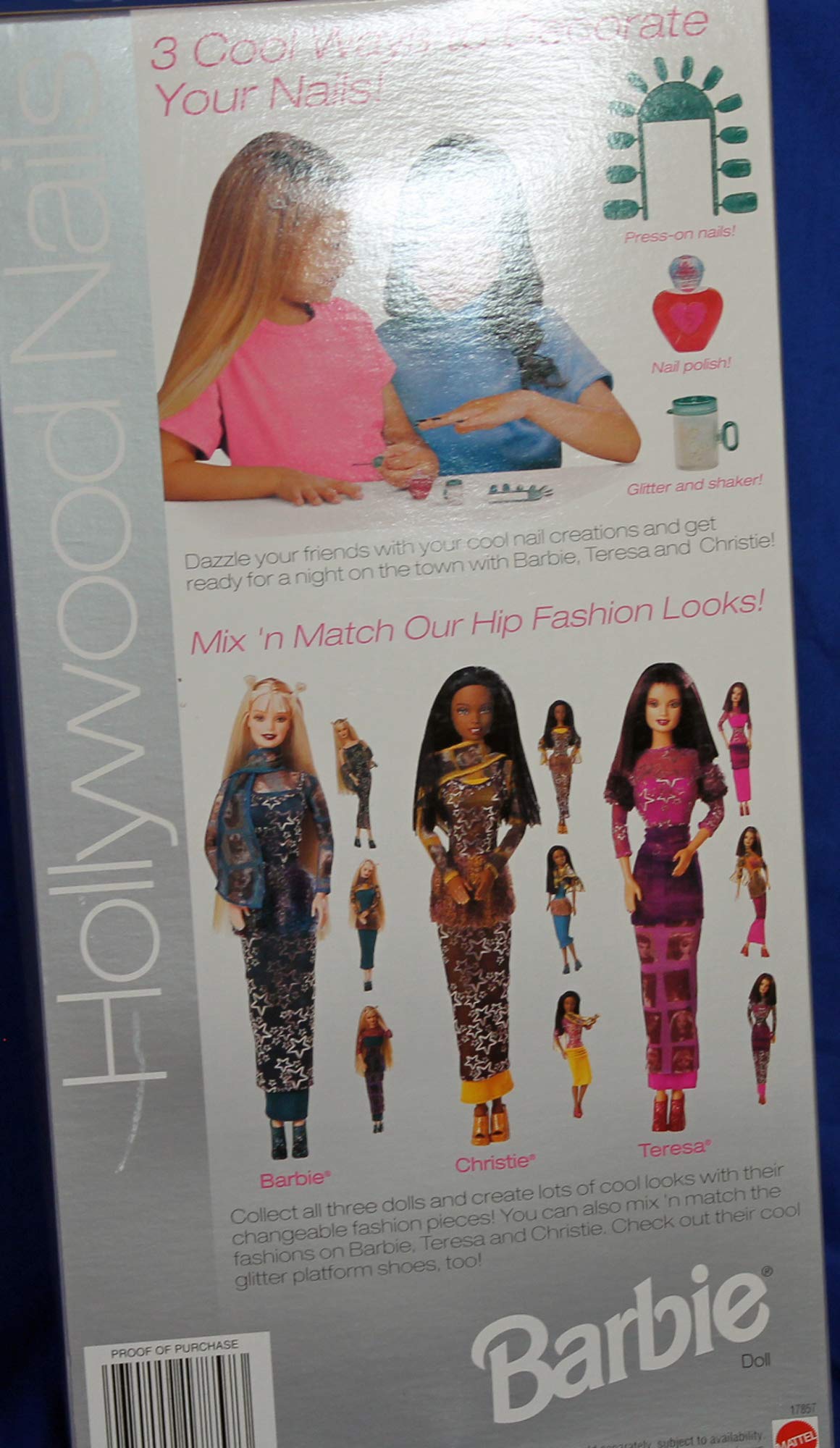 Barbie 17857 1999 Hollywood Nails Doll