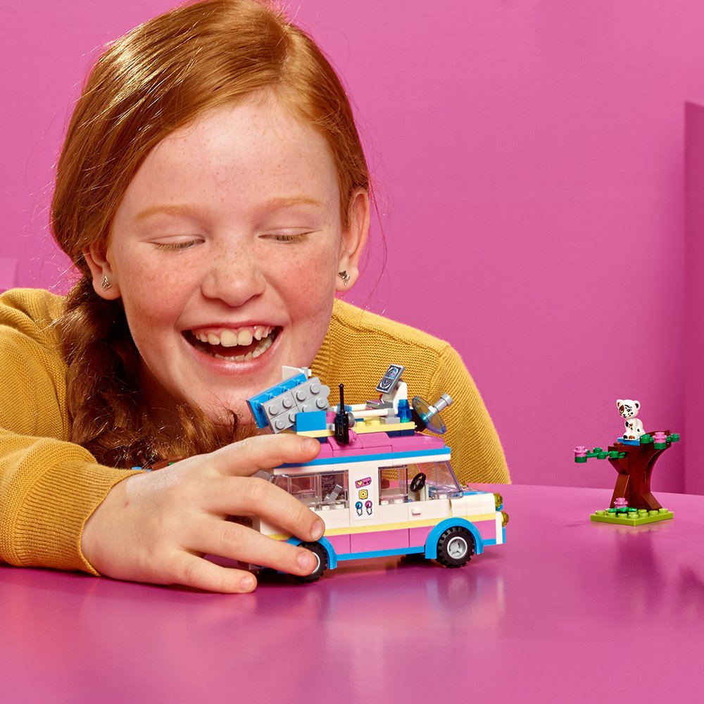 LEGO Friends Olivia’s Mission Vehicle 41333 Building Set (223 Pieces)
