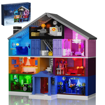 Star House Building Set, Star House Toy Model Compatible with Lego, Valentine's Day and Birthday Gifts for Girls Fans Adults Girlfriend Wife (1426