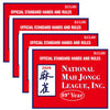 Cotftr Mahjong Cards 2026, 4 PCS Mah Jongg Card Large Print, Easy to Read Rule Cards for Mah Jongg, Perfect Mahjong Accessories and Gifts for Mahjong
