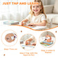 Phonics 55 Double-Sided Flash Cards with Squirrel Talking Pen Set, Over 800 Words Early Educational Learning Toys for Ages 2-6, Interactive Speech