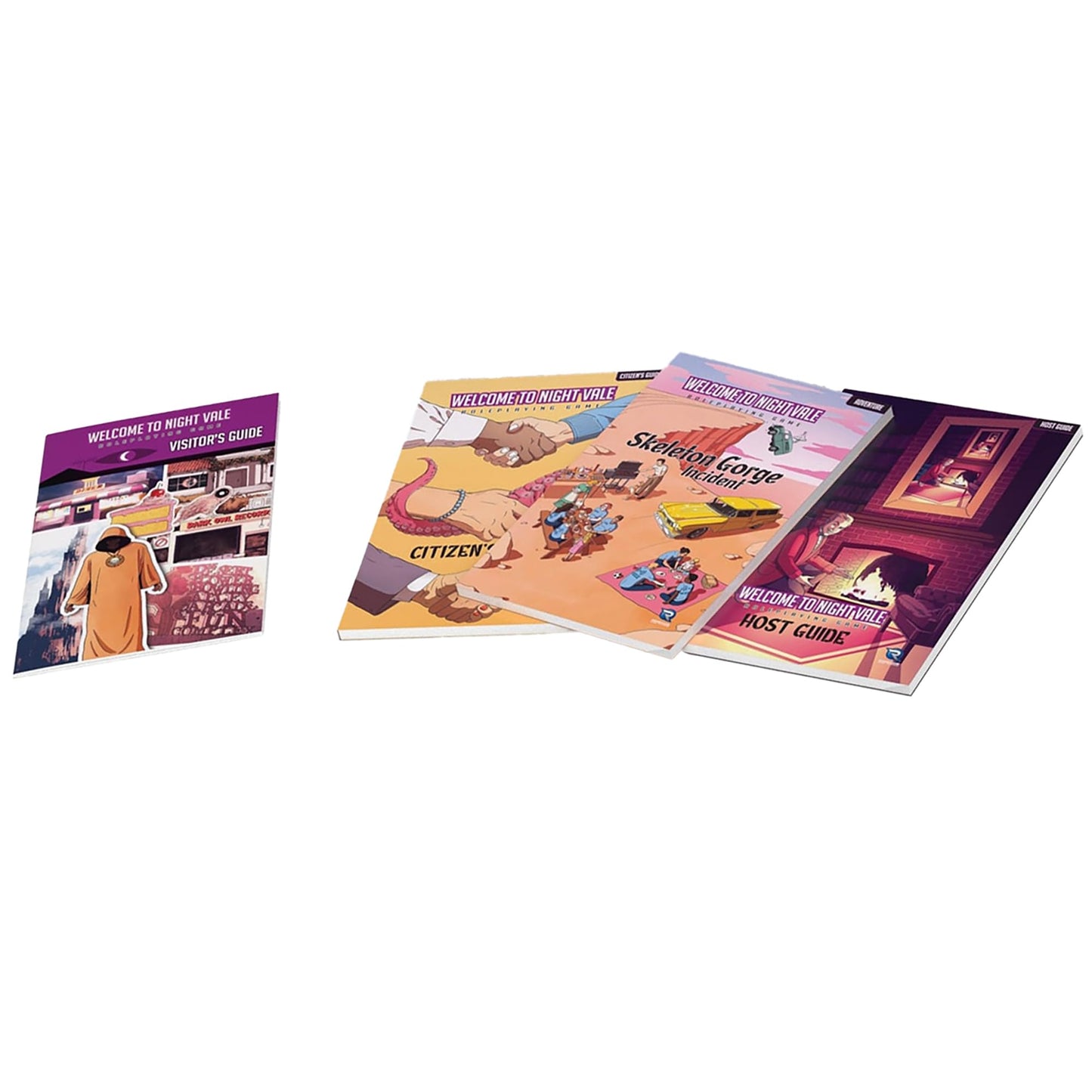 Renegade Game Studios Welcome to Night Vale Tabletop RPG Box Set - Podcast Adventure Game with Rules, Screen, Dice & Pre-Generated Characters