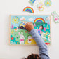 Melissa & Doug Ms. Rachel Wooden Song Peg Sound Puzzle