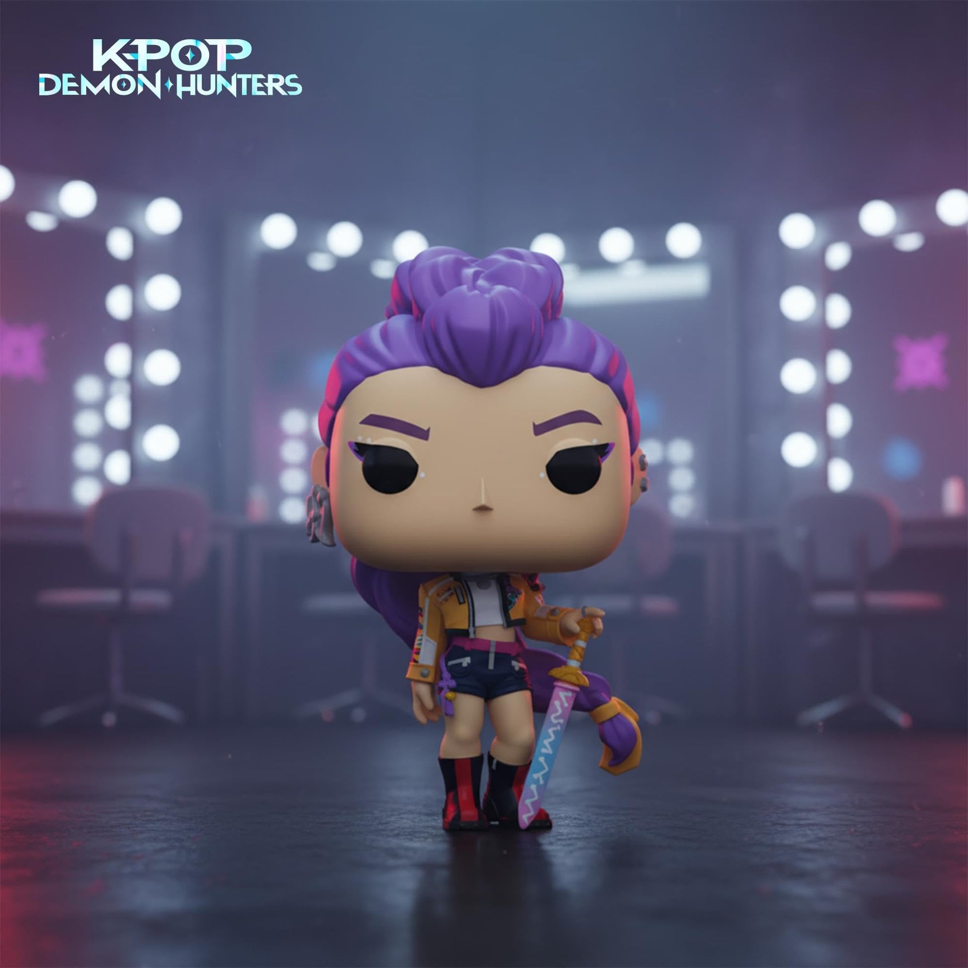 Funko Pop! Animation: Kpop Demon Hunters - Rumi - Collectable Vinyl Figure - Gift Idea - Official Merchandise - Toys for Kids & Adults - TV Fans