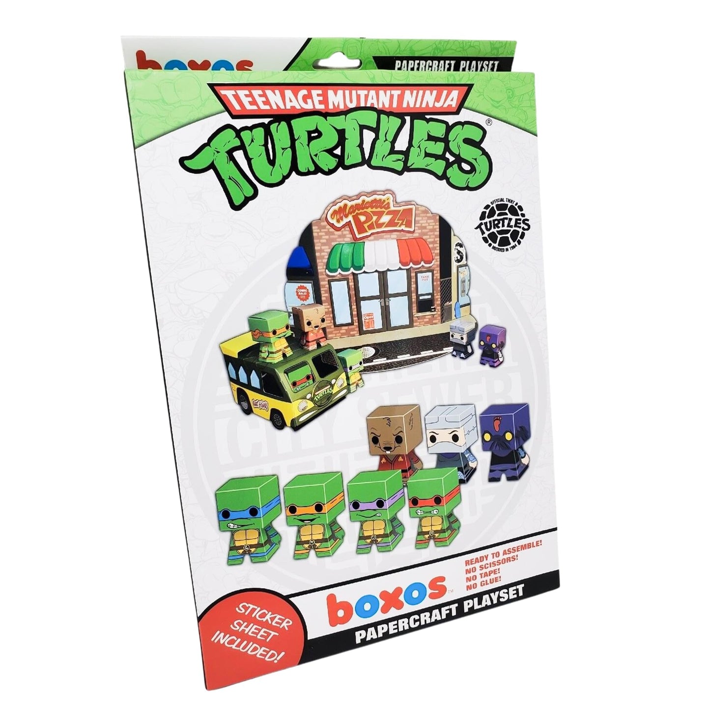 Funko Teenage Mutant Ninja Turtles Papercraft Playset