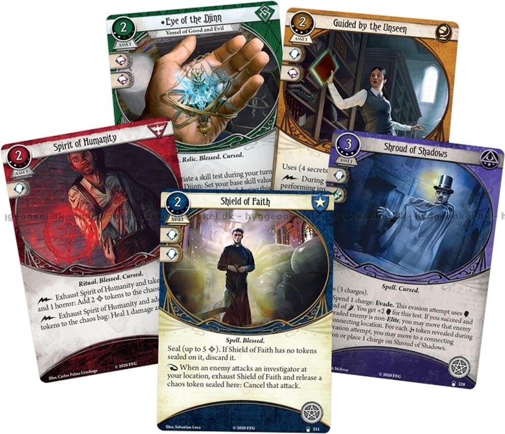 Arkham Horror The Card Game A Light in The Fog Mythos Pack - Unveil The Keeper's Secrets! Cooperative Living Card Game, Ages 14+, 1-4 Players, 1-2