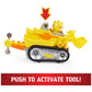 Paw Patrol, Rescue Knights Rubble Transforming Toy Car with Collectible Action Figure, Kids Toys for Ages 3 and up