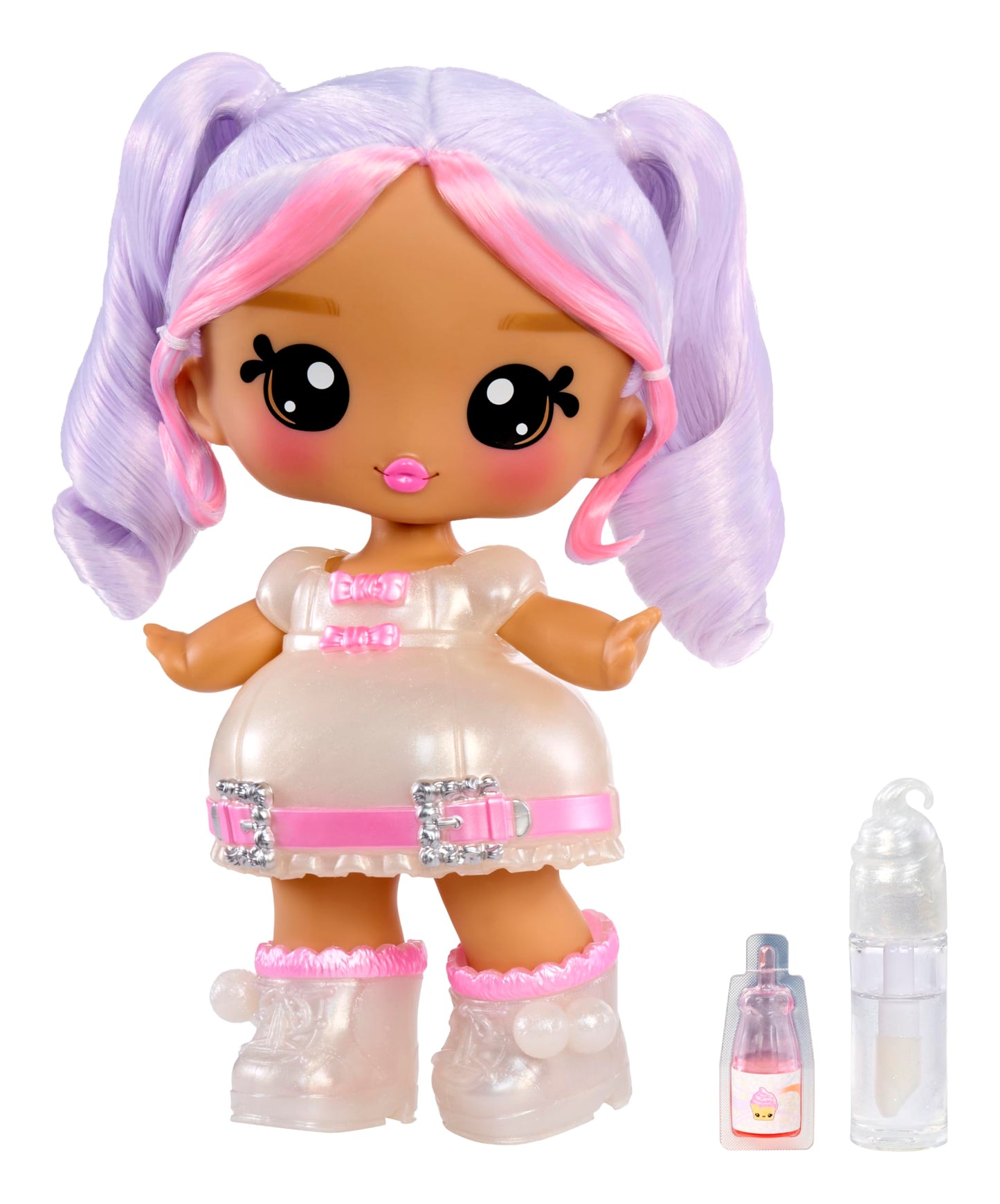Yummiland Large Doll- Ava Ice Cream with Scented Lip Gloss, Ages 4+